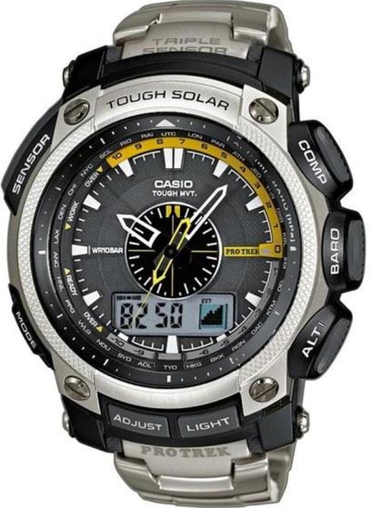 Часы Casio PRO TREK PRW-5000T-7ER