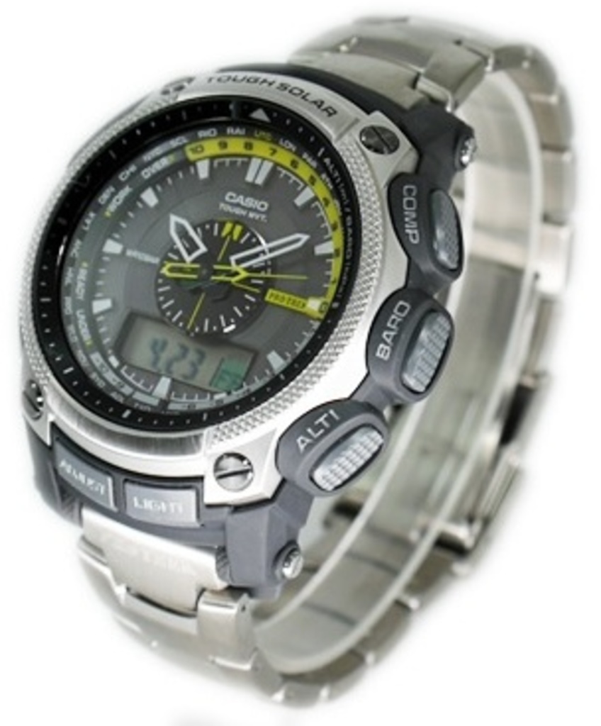 Часы Casio PRO TREK PRW-5000T-7ER