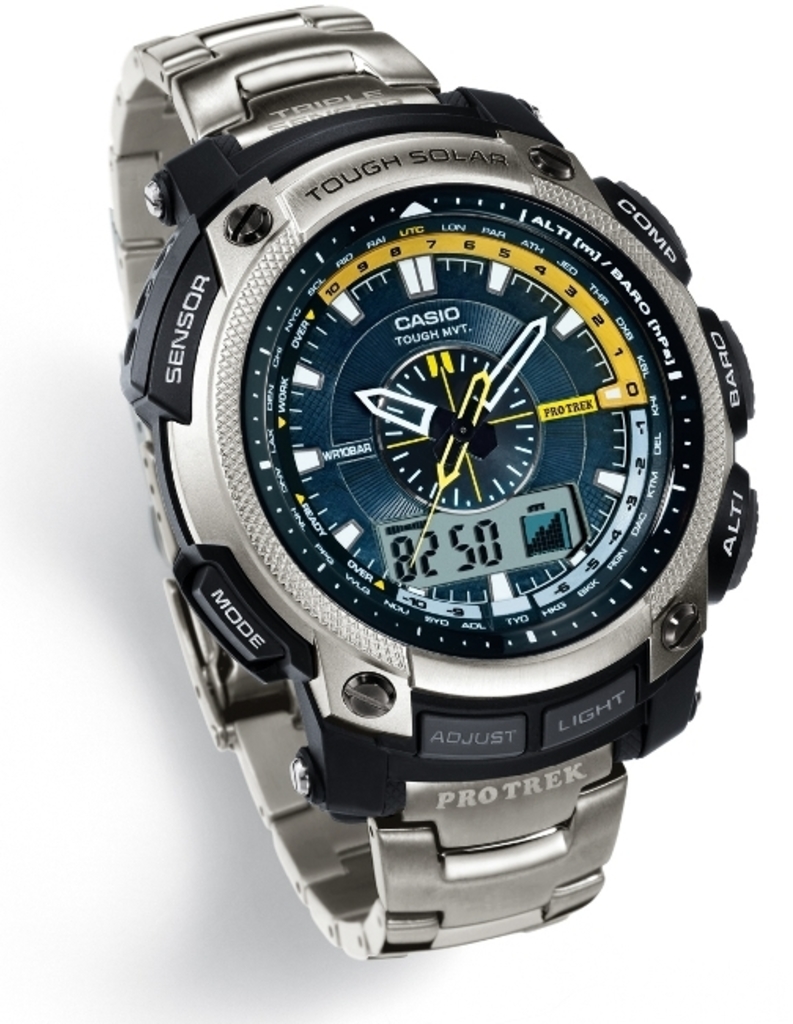 Часы Casio PRO TREK PRW-5000T-7ER
