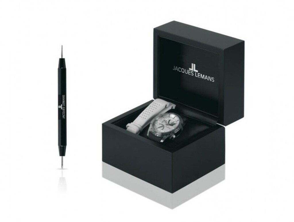 Часы Jacques Lemans Liverpool 1-1584L + ремешок