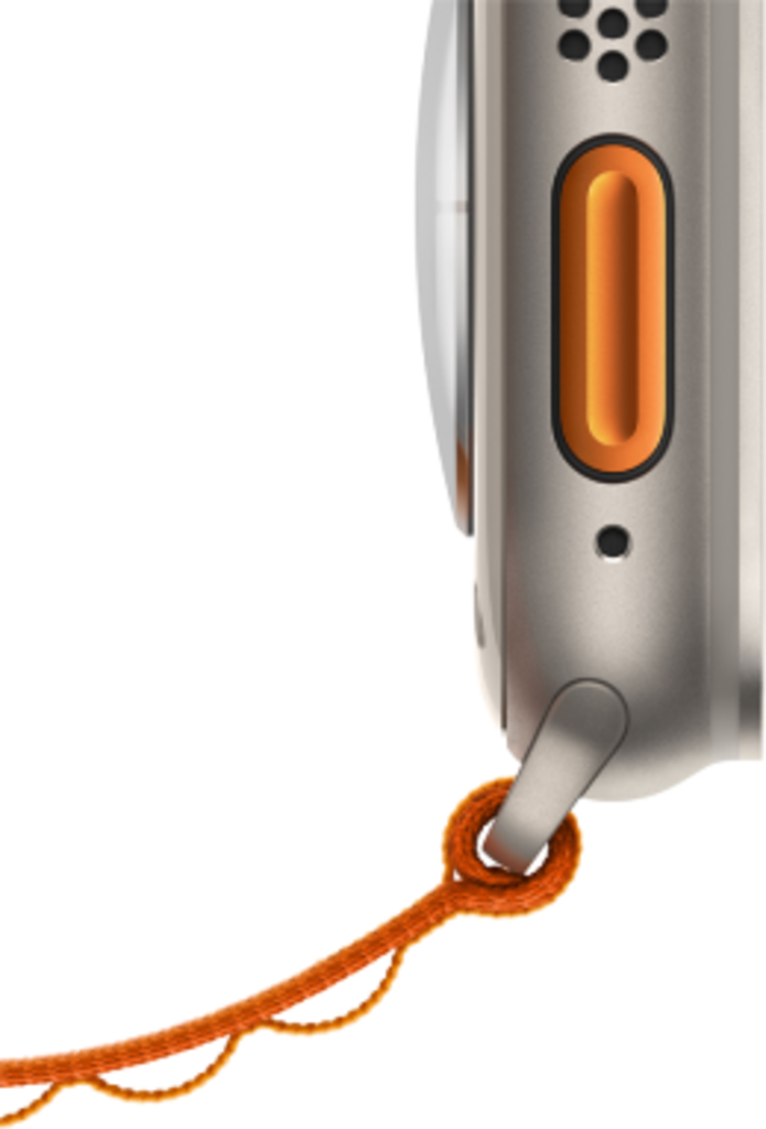 Смарт-годинник Apple Watch Ultra GPS + Cellular 49mm Titanium Case with Green Alpine Loop M (MQFN3UL/A)